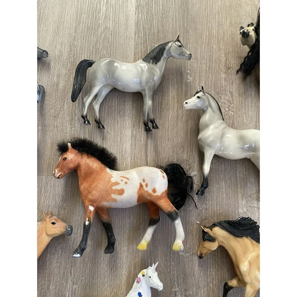 Mixed‎ Lot Schleich Model Horse Papo Safari Breyer Vintage Retired Figure Set